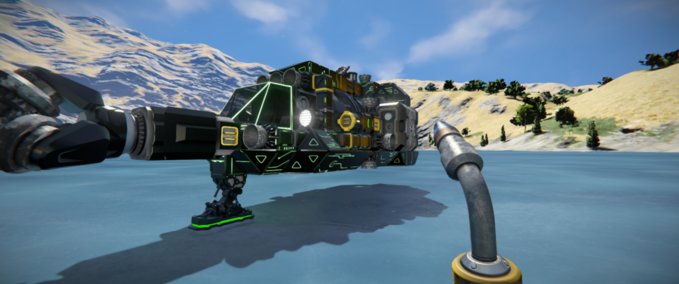 Blueprint H2 Drill Space Engineers mod