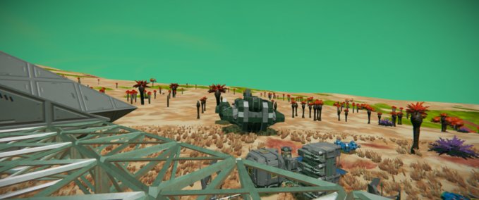 Blueprint B-60 Bulk Freighter Space Engineers mod