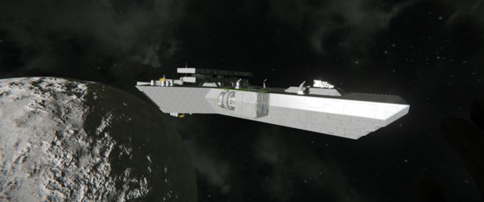 Blueprint Super carrier Space Engineers mod