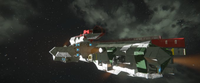 Blueprint Fleet Supply Freighter Mk3 Space Engineers mod