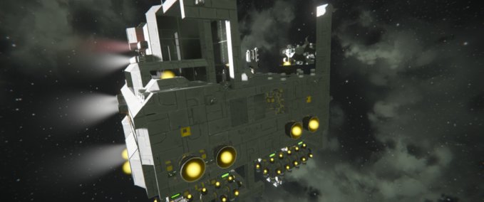 Blueprint Cube Base v1_1 Space Engineers mod