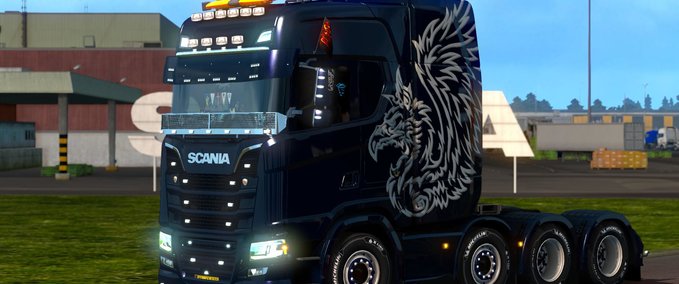 Trucks SCANIA S EU/UK [MP] Eurotruck Simulator mod