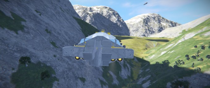 Blueprint ECMD XMON mining cargoship Space Engineers mod