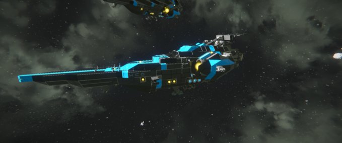 Blueprint WCO Blazing Star Assault Gunboat V.6 Space Engineers mod