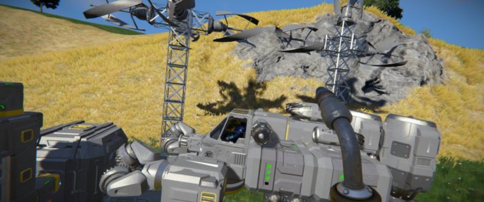 Blueprint Apollo Space Engineers mod