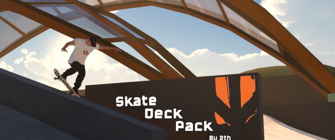 Real Brand Skate. Complete Deck Pack By 2th Skater XL mod