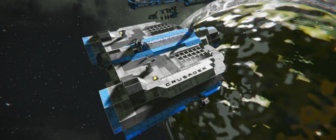 Blueprint Arcadian Crusader Escort Space Engineers mod