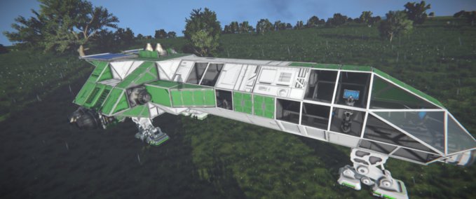 Blueprint Planetary Shuttle Space Engineers mod