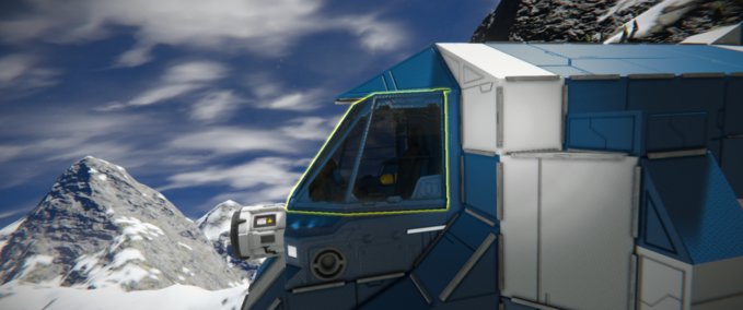 Blueprint CARGO SHIP Space Engineers mod