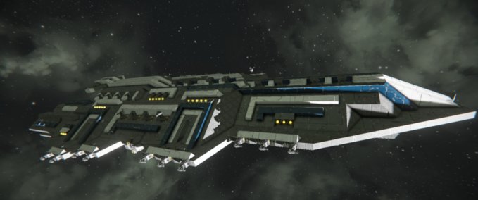 Blueprint (ACI) Sentinel Battlecruiser (CC) Space Engineers mod