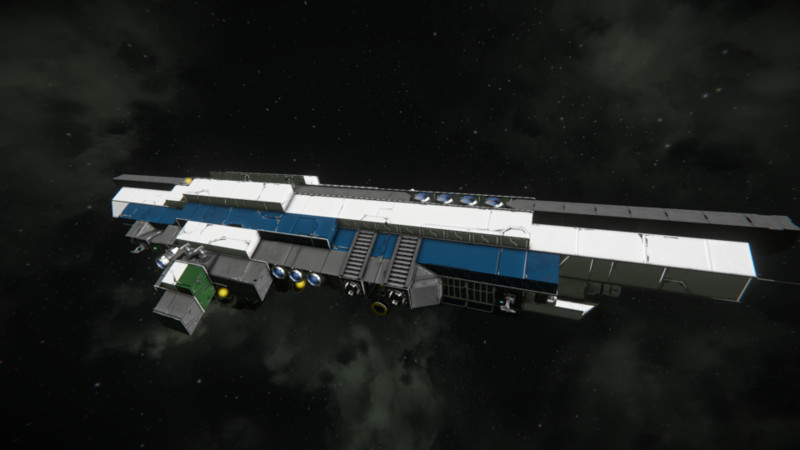 Space Engineers: (ACI) Picket Light Corvette (LCRV) v 1.0.0 Blueprint ...