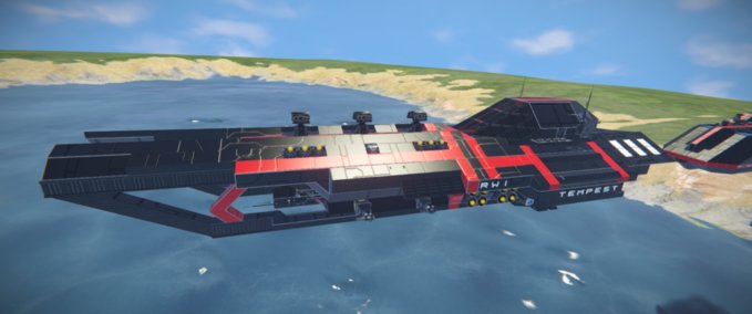 Blueprint RWI Tempest Space Engineers mod