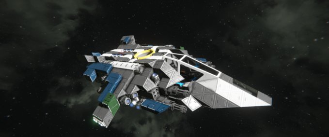 Blueprint (ACI) Feros Interceptor (ICP) Space Engineers mod