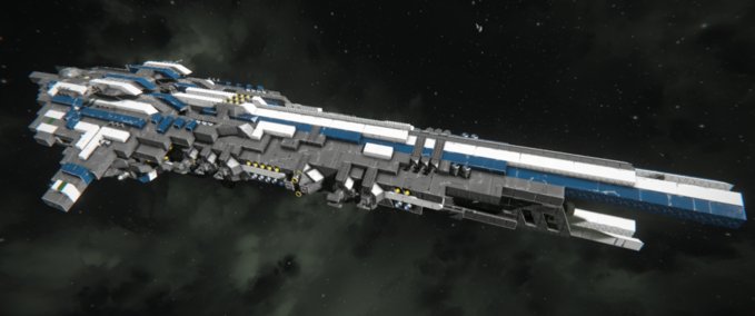 Blueprint (ACI) Tempest Escort Carrier (ECC) Space Engineers mod