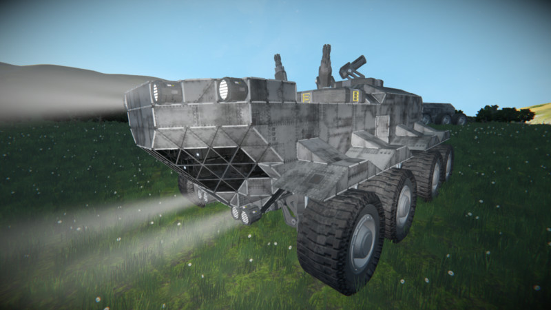 Space engineers rover