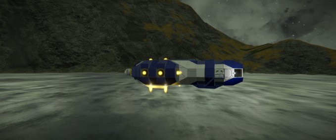 Blueprint Basic Starter Ship Space Engineers mod
