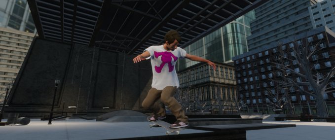 Gear Headless Breast Cancer Tee Skater XL mod