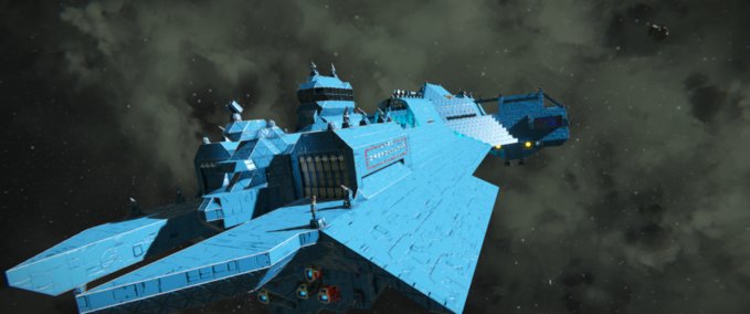 Blueprint UNSC DreadKnought Space Engineers mod