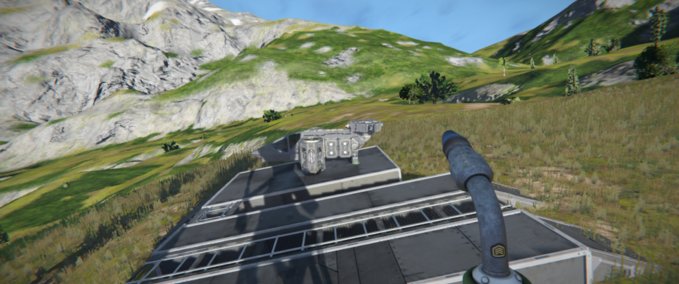 Blueprint Mhi scouting craft Space Engineers mod