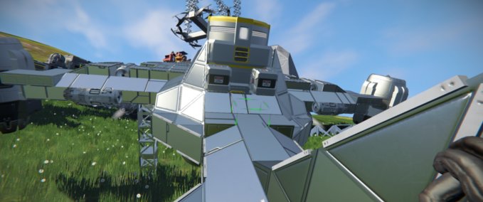Blueprint Plane Space Engineers mod
