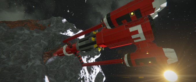 Blueprint Thunderbird 3 Space Engineers mod