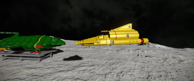 Blueprint Thunderbird 4 Space Engineers mod