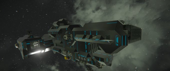 Space Engineers: Ebony Night v 1.0 Blueprint, Ship, Base, Large_Grid ...