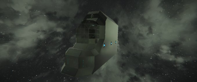 Blueprint The Space Train Space Engineers mod