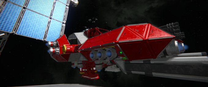 Blueprint Fighter Space Engineers mod