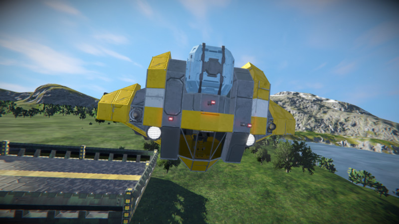 Space Engineers: ECMD B-60 Bulk Freighter V 1.0 Blueprint, Ship, Large ...