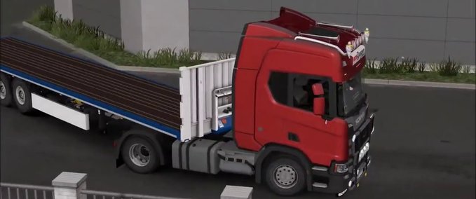 Trailer Krone Anhänger [1.38.x] Eurotruck Simulator mod