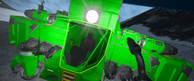 Blueprint XOX DOWNWARDS MINER Space Engineers mod
