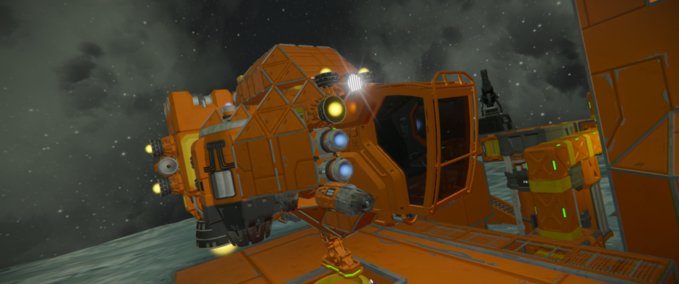 Blueprint XOX HEAVY HAULER Space Engineers mod