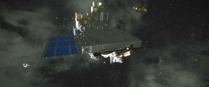 Blueprint Static Grid 6301 Space Engineers mod