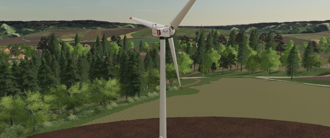 Platzierbare Objekte Windkraftanlage Micon M530 Landwirtschafts Simulator mod