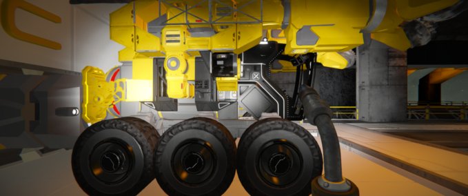 Blueprint Asteroid Rover C Space Engineers mod