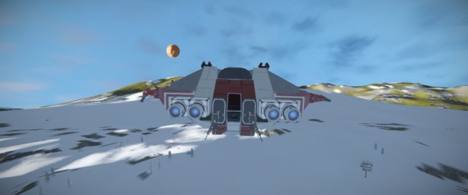 Blueprint Trilobite restored Space Engineers mod