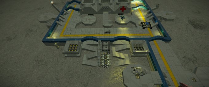 Blueprint MoonEasyStation Space Engineers mod