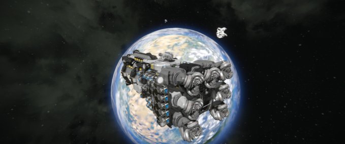 Blueprint RAW Warhorse Space Engineers mod