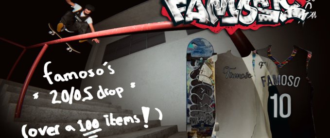 Gear Famoso 20/20 drop Skater XL mod