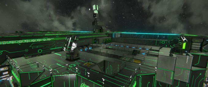 Blueprint Phantom One Hybrid V.3 Periscope Space Engineers mod