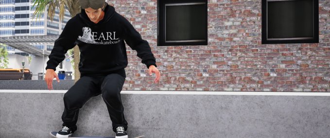Sonstiges Earl Skateboards Black Hoodie Skater XL mod