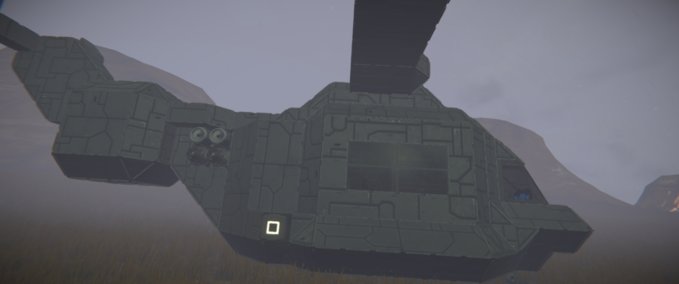 Blueprint V-1a sparrow (cargo) Space Engineers mod