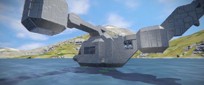 Blueprint V-1a Sparrow Space Engineers mod
