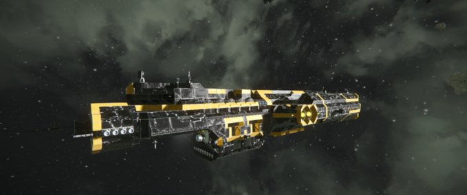 Blueprint C.I.D Aesar Class Frigate Space Engineers mod