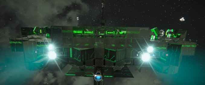 Blueprint Phantom One Hybrid V.3 Periscope Space Engineers mod