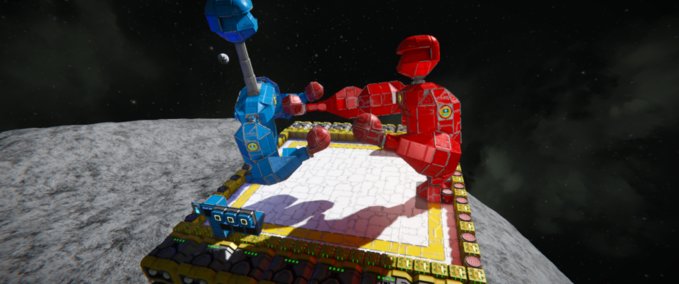 Blueprint ROCKÉM SOCKÉM ROBOTS Space Engineers mod