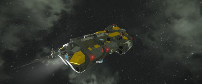Blueprint R.U.S.T. jumpship_transport Space Engineers mod