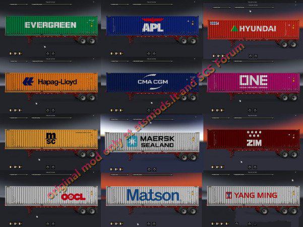 SHIPPING CONTAINER CARGO PACK + AI TRAFFIC + ICON FIX V2.2 [1.38.X] thumbnail 9