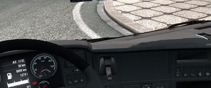 Trucks Toll Pass Device, GPS, Speedometer [1.35 - 1.38] Eurotruck Simulator mod